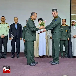 تکریم و معارفه فرمانده سپاه انصار الحسین (ع) گناوه