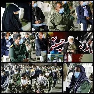 یادواره ۵۷شهید دهستان حکمی در میناب