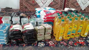 اهدای 53 بسته حمایتی به&zwnj;همت موسسه میقات فامنین به نیازمندان