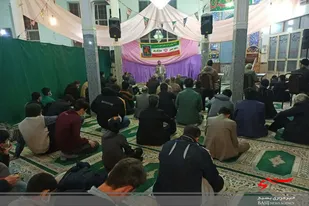 مراسم گرامیداشت دهه فجر توسط پایگاه شهید گیوه کش همدان