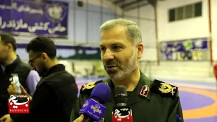 پهلوانان نامدار به جهت ایجاد روحیه، در اردوی تیم ملی کشتی نیروهای مسلح  شرکت کردند
