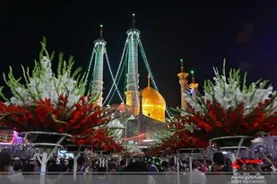 برگزاری دسته مردمی گلباران حرم کریمه اهل بیت (س)