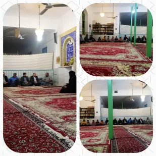 برگزاری جلسه هیئت اندیشه ورز در جهت رفع مشکلات روستای تقی آباد
