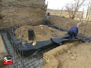 ساخت ۲ منزل مسکونی به همت قرارگاه محرومیت زدایی گروه پدافندهوایی ۱۰ محرم شاهرود