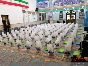 پنجمین مرحله از رزمایش مواسات و همدلی در عالیشهر