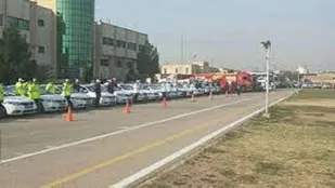 رزمایش واکنش سریع ایمن سازی جاده&zwnj;های آذربایجان شرقی