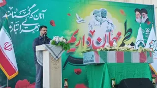 میزبانی باغ جنت و بوستان&zwnj;های ارغوان و نماز از پیکر ۳ شهید گمنام در شیراز