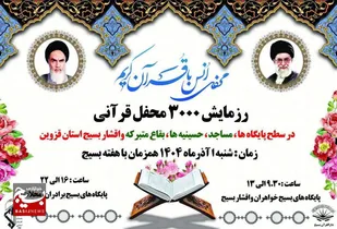 &nbsp;

&nbsp;&laquo;محافل قرآنی &raquo; ایده&zwnj;ای نو، در پیوند مردم با قرآن است