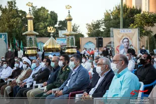 مراسم اربعین شهید &laquo;سعید مجیدی&raquo; در گلزار مطهر شهدای اراک