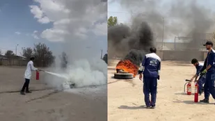 آتش&zwnj;سوزی شبیه&zwnj;سازی&zwnj;شده در کارخانه لوله کاروگیت؛ تمرین هوشمندانه برای ایمنی پایدار