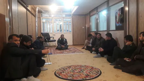 برگزاری زیارت عاشورا توسط بسیج هنرمندان استان کهگیلویه و بویراحمد