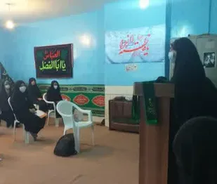 جلسه  هیئت دختران حاج قاسم در پایگاه سمیه برگزار شد