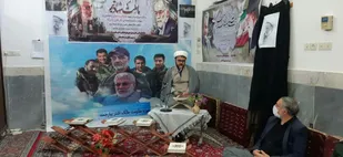برگزاری مراسم سالگرد شهادت سردار سلیمانی و یارانش در بیارجمند