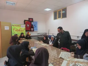 بازدید فرمانده سپاه ناحیه ملایر از اردوی طرح هجرت 3 دانش&zwnj;آموزان