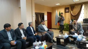دیدار رئیس مرکز وکلای کشور با  رئیس کل دادگستری کهگیلویه و بویراحمد