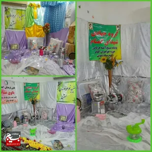 اهدا کمک  جهیزیه به نوعروسان شوشی