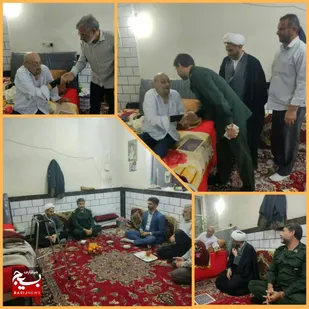 دیدار با خانواده شهید حمید پروانه در شوش
