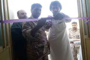 تعداد ۲ واحد خانه محروم در سرباز افتتاح شد
