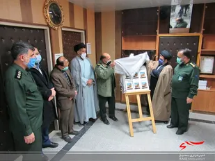 رونمایی از کتاب آنکه ایستاد تیپ قائم بود+تصاوير