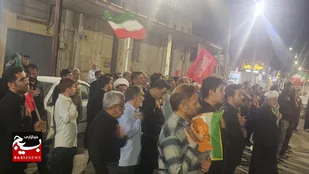 تجمعات شبانه مردم گتوند، خواب را بر دشمنان حرام کرد
