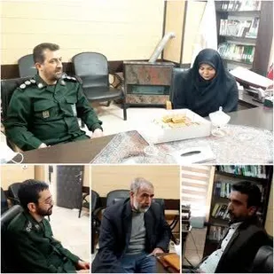 دیدار فرمانده سپاه پیشوا با رئیس دانشگاه علمی کاربردی