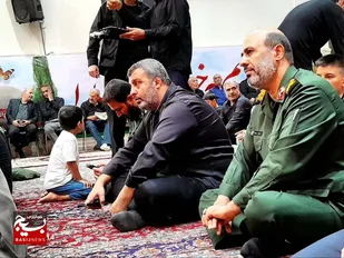برگزاری مراسم چهلمین روز شهادت شهید سرگرد پاسدار مصطفی بیات در محمدشهر و شهید مصطفی مرآتی در گلزار شهدای امامزاده ابراهیم ملارد