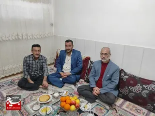تفقد ریاست بنیاد شهید و امور ایثارگران شاهرود از جانبازان روستای میغان