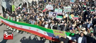 مردم بردسکن استکبارستیزی و تبعیت دوباره از ارزش های انقلاب را فریاد زدند/ ۲۲ بهمن، نشان دهندۀ دلبستگی مردم به انقلاب اسلامی است