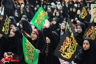 گزارش تصویری/
اجتماع دختران دانش آموز دهه هشتادی و نودی به مناسبت ایام محرم
