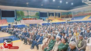 یادواره سالگرد شهادت فرمانده لشکر ۹ بدر در امیدیه