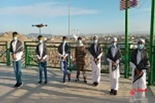راه اندازی کاروان آوای خدمت در محله جام جم زاهدان