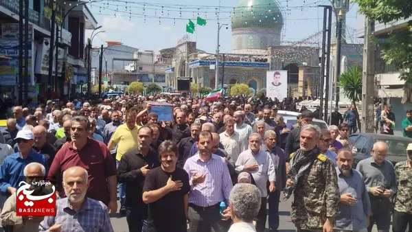 راهپیمایی جمعه خشم و نصر در گیلان