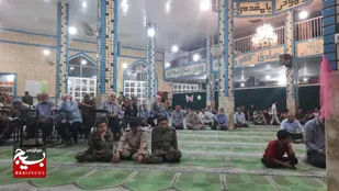محفل شبی با شهداء برگزار شد