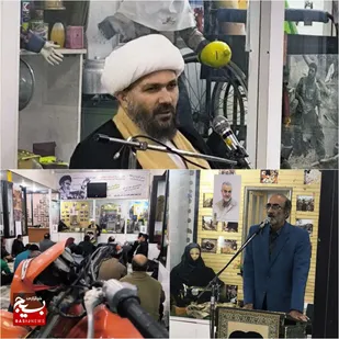 به مناسبت میلاد امام علی (ع) و سالگرد حاج قاسم سلیمانی در موزه دفاع مقدس گتوندمراسمی برگزار شد