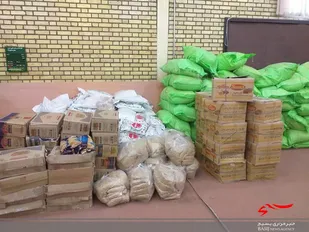 بیش از یک هزار بسته معیشتی بین خانواده های نیازمند شهرستان توزیع شد