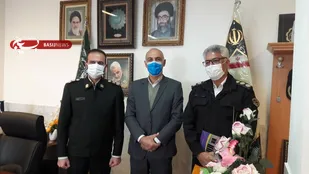 دیدار رئیس اداره بهزیستی شاهرود با فرماندهی انتظامی و رئیس پلیس راهور این شهرستان