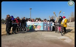 برگزاری مسابقات دوچرخه سواری ویژه بانوان در باقرشهر