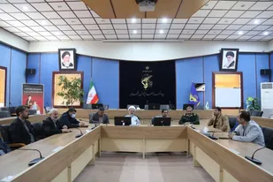 دیدار نوروزی شهردار و رئیس شورای اسلامی شهر زنجان با فرمانده سپاه انصارالمهدی (عج)