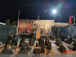 مراسم عزاداری محرم در پلدختر