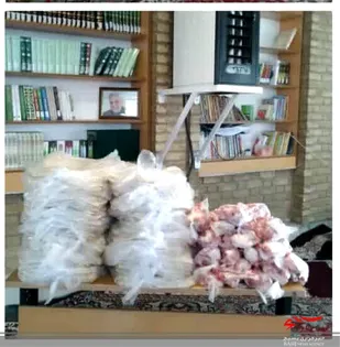 هشتمین مرحله توزیع کمکهای مومنانه در پایگاه معصومیه ۱۲برگزارشد