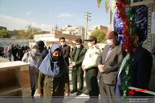 مراسم بازگشایی مدارس شهرستان اشتهارد برگزار شد