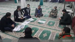 نشست قرارگاه محله امام رضا (ع) حوزه شهید رجایی