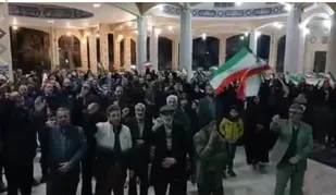 تجمع خودجوش مردم بروجن در محکومیت جنایات آمریکایی صهیونیستی+فیلم
