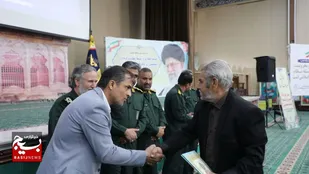 تجیل از خانواده معظم شهدا و ایثارگران استان