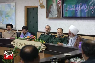 دیدار فرماندهٔ سپاه کربلا با رؤسای دانشگاه&zwnj;های استان مازندران