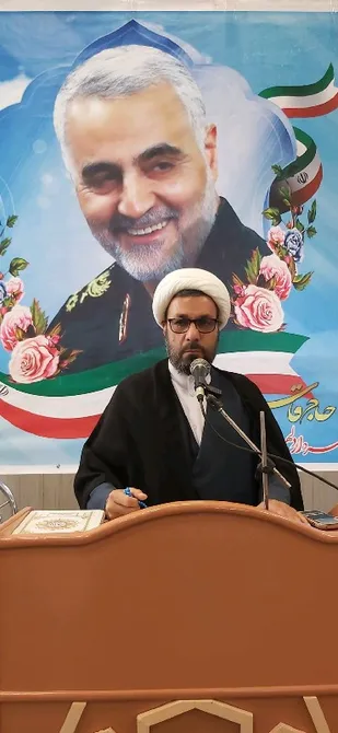 تکریم و معارفه مسئول دفتر نمایندگی ولی فقیه در سپاه شهرستان راور