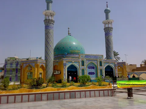 بازسازی حرم علی بن مهزیار اهوازی