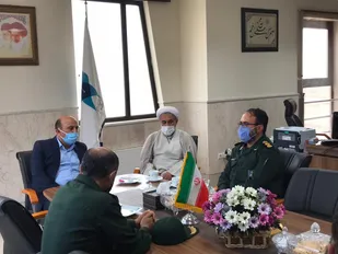 دیدار جانشین سپاه شاهرود با ریاست دانشگاه آزاد اسلامی این شهرستان+ تصاویر