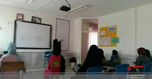 تدریس جهادی بسیجیان در مناطق محروم در شرایط کرونایی+تصاویر