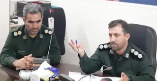 نشست هم اندیشی شورای فرماندهی در سپاه ناحیه پیشوا